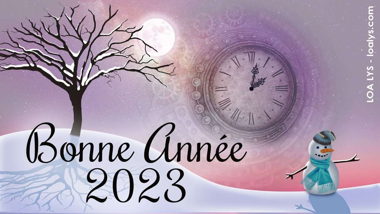 Happy New Year 2023 online puzzle