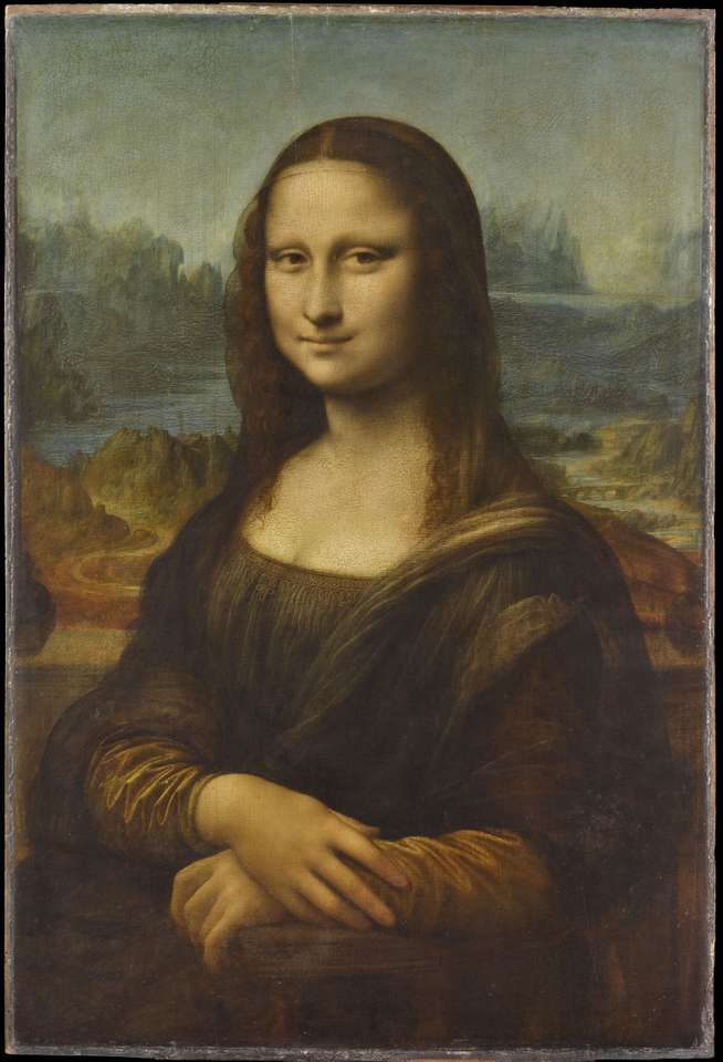 Мона Лиза онлайн пъзел от снимка