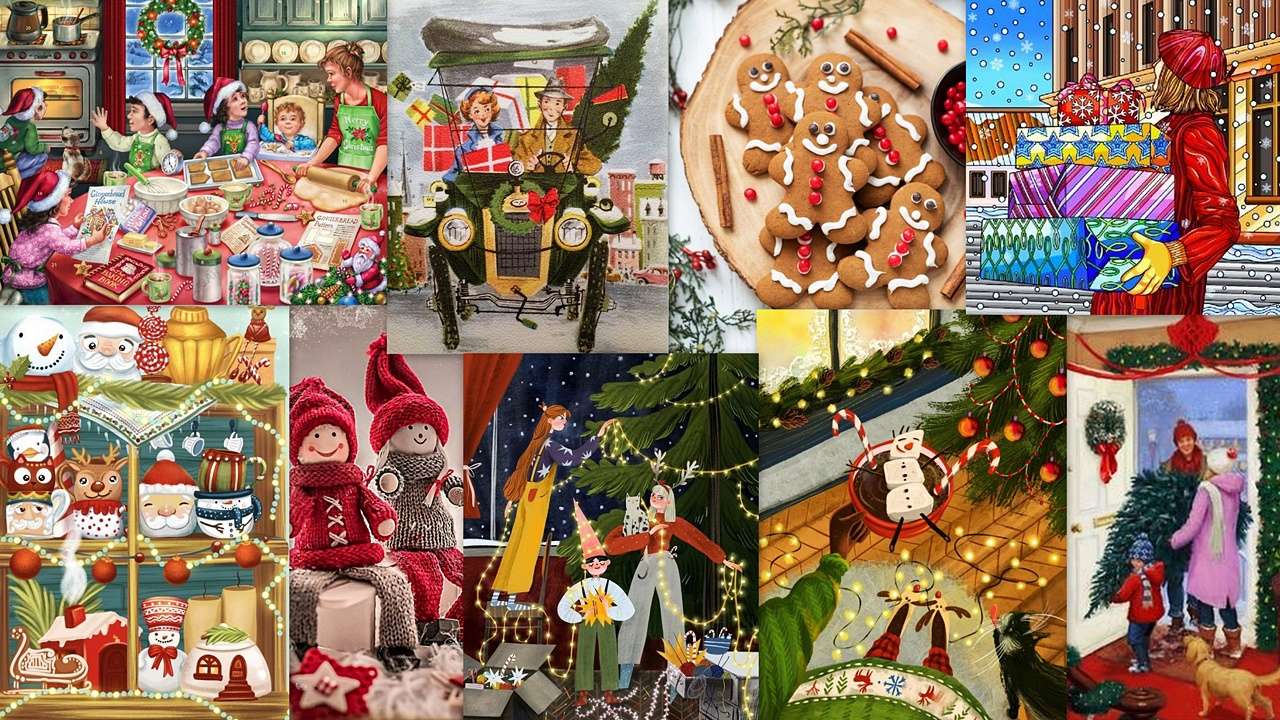 Tempo pre-natalizio puzzle online
