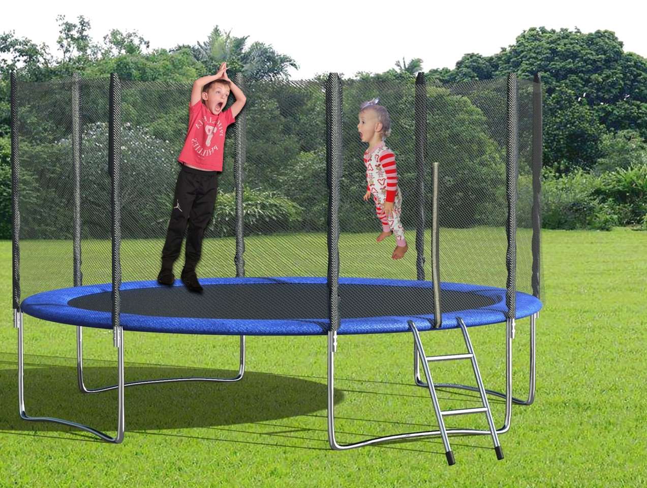 Trampolin Online-Puzzle