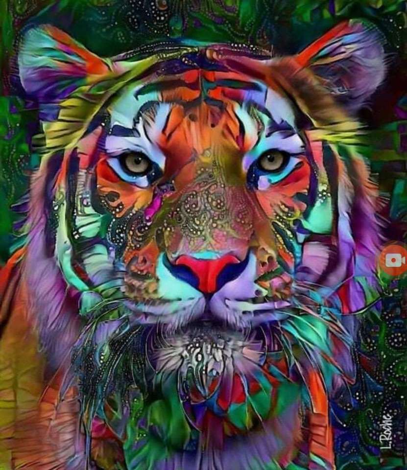 tigre indio rompecabezas en línea