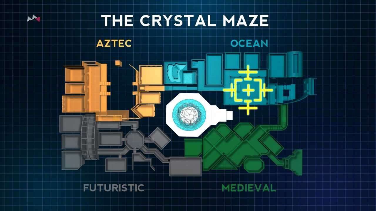 The Crystal Maze puzzle online from photo