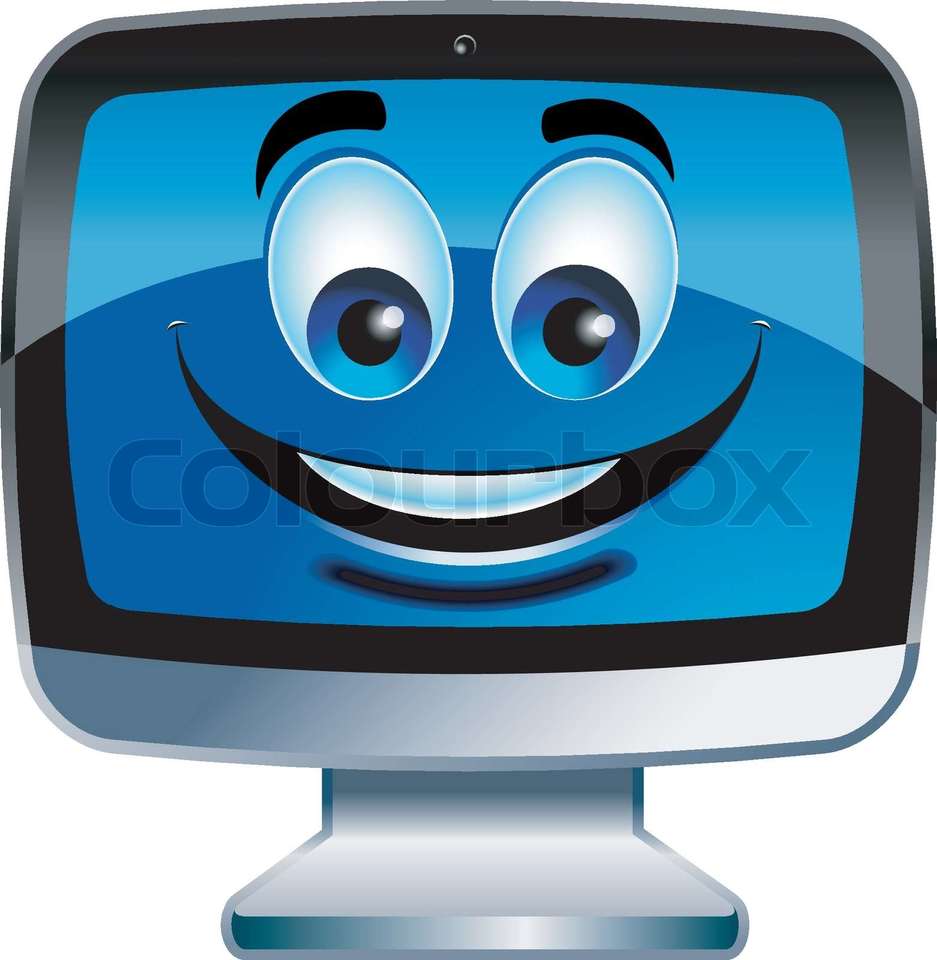 Монитор на компютър онлайн пъзел от снимка