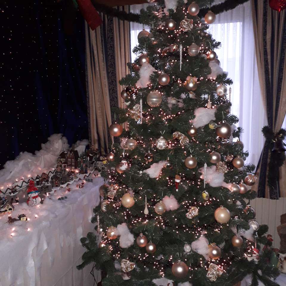 Árbol de Navidad rompecabezas en línea