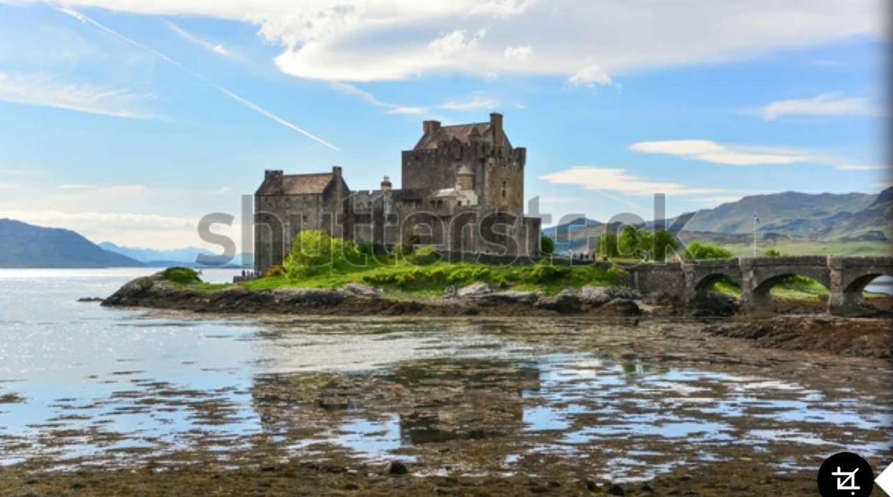 шотландський замок онлайн пазл