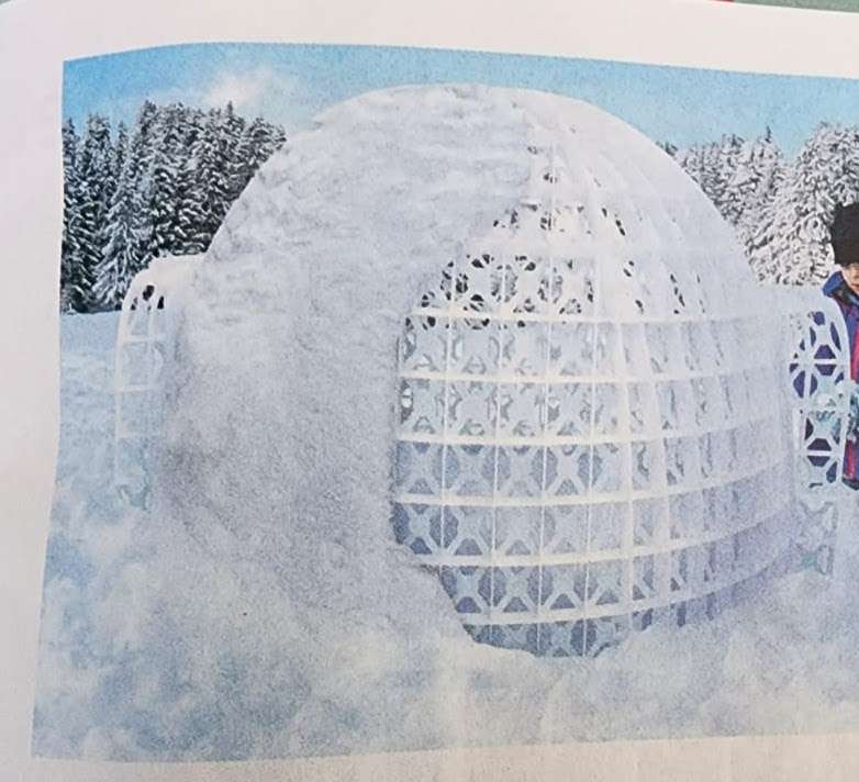Igloo for Kids puzzle online from photo
