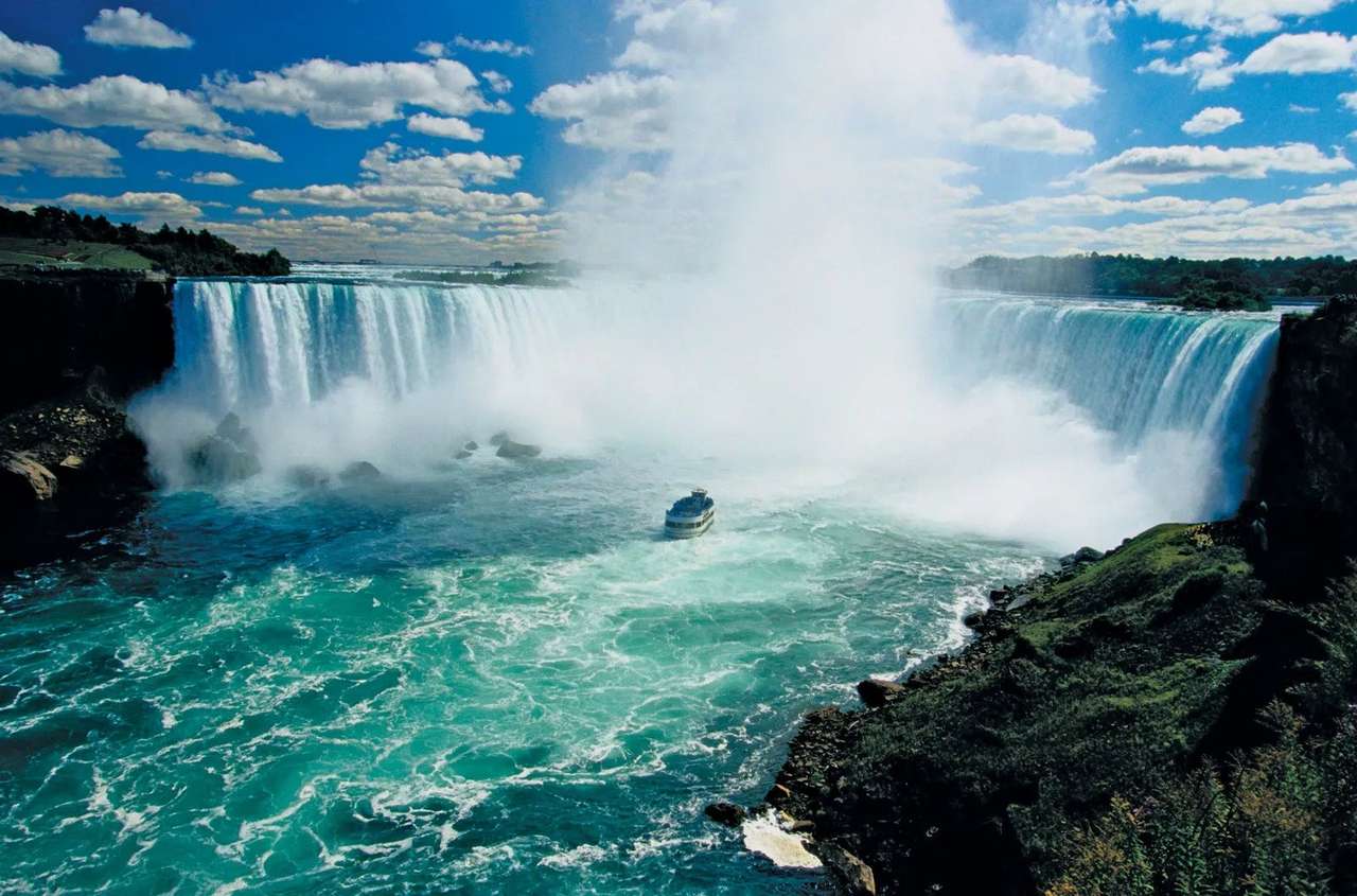 Niagara vízesés online puzzle