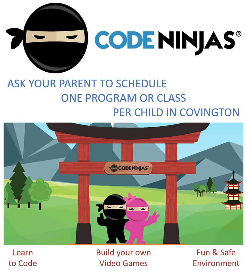 Kód Ninjas GC puzzle online z fotografie