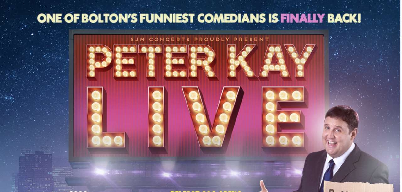 Peter Kay Live puzzle online from photo