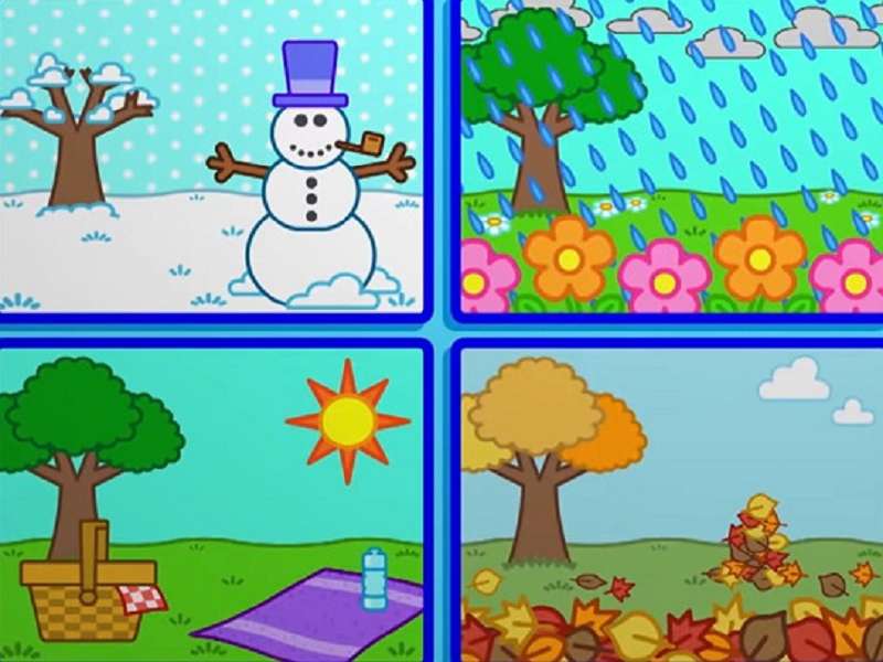 s is for seasons puzzle online from photo