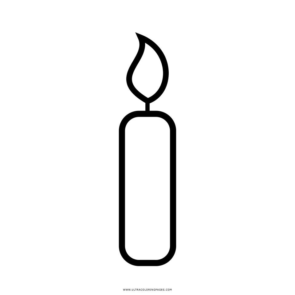 Candle puzzle. online puzzle