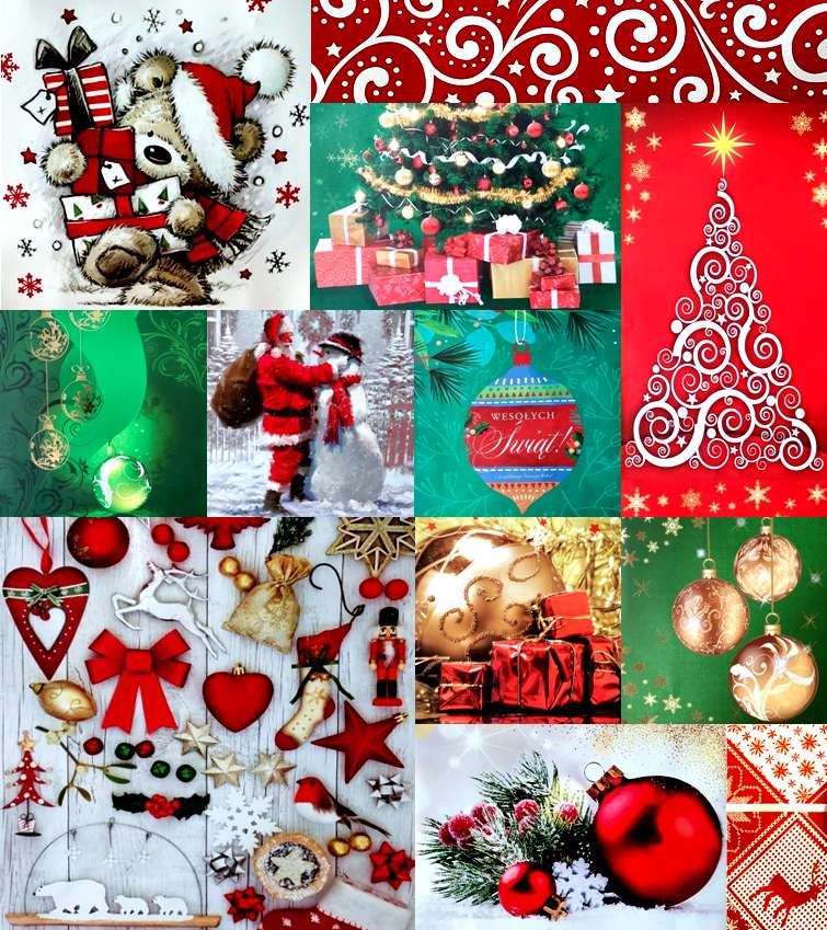 Christmas patterns online puzzle