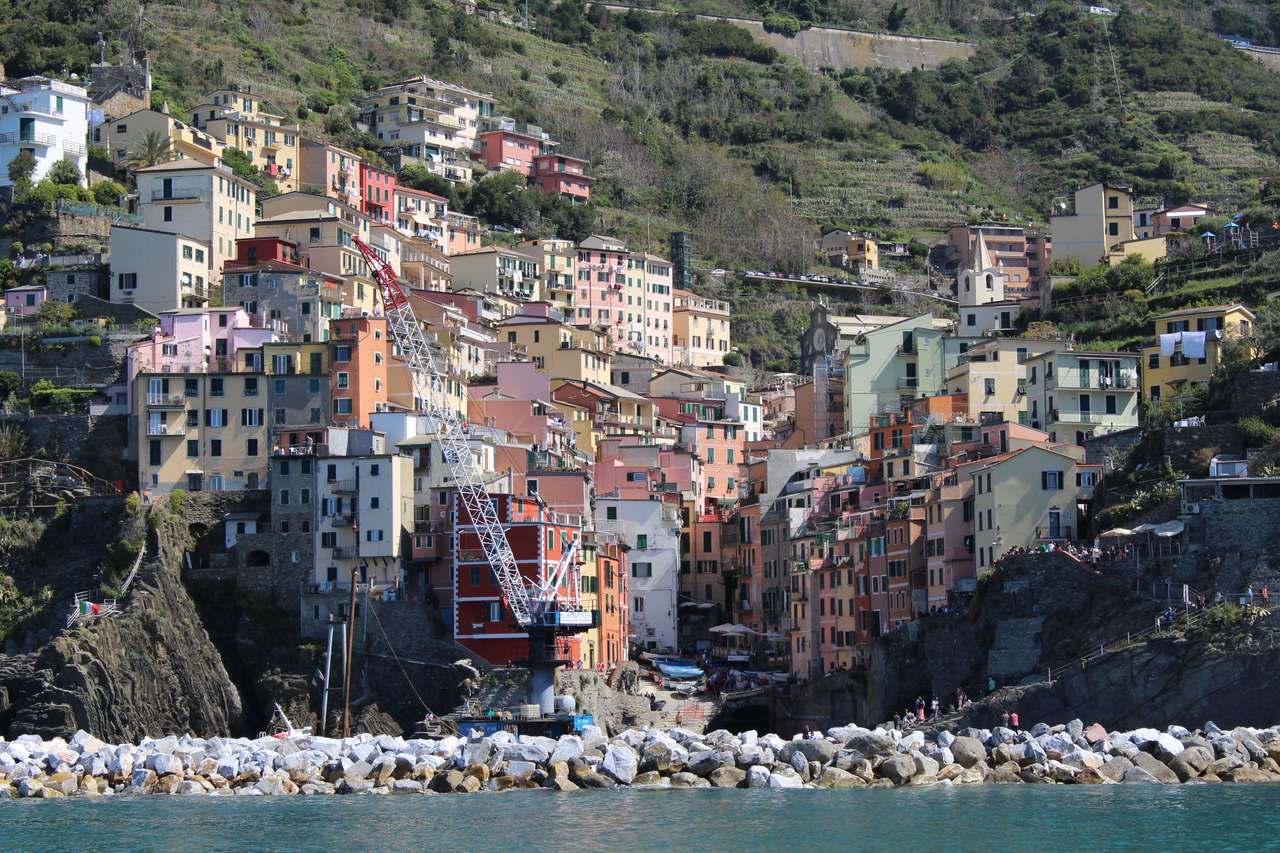Cinque Terre puzzle online from photo