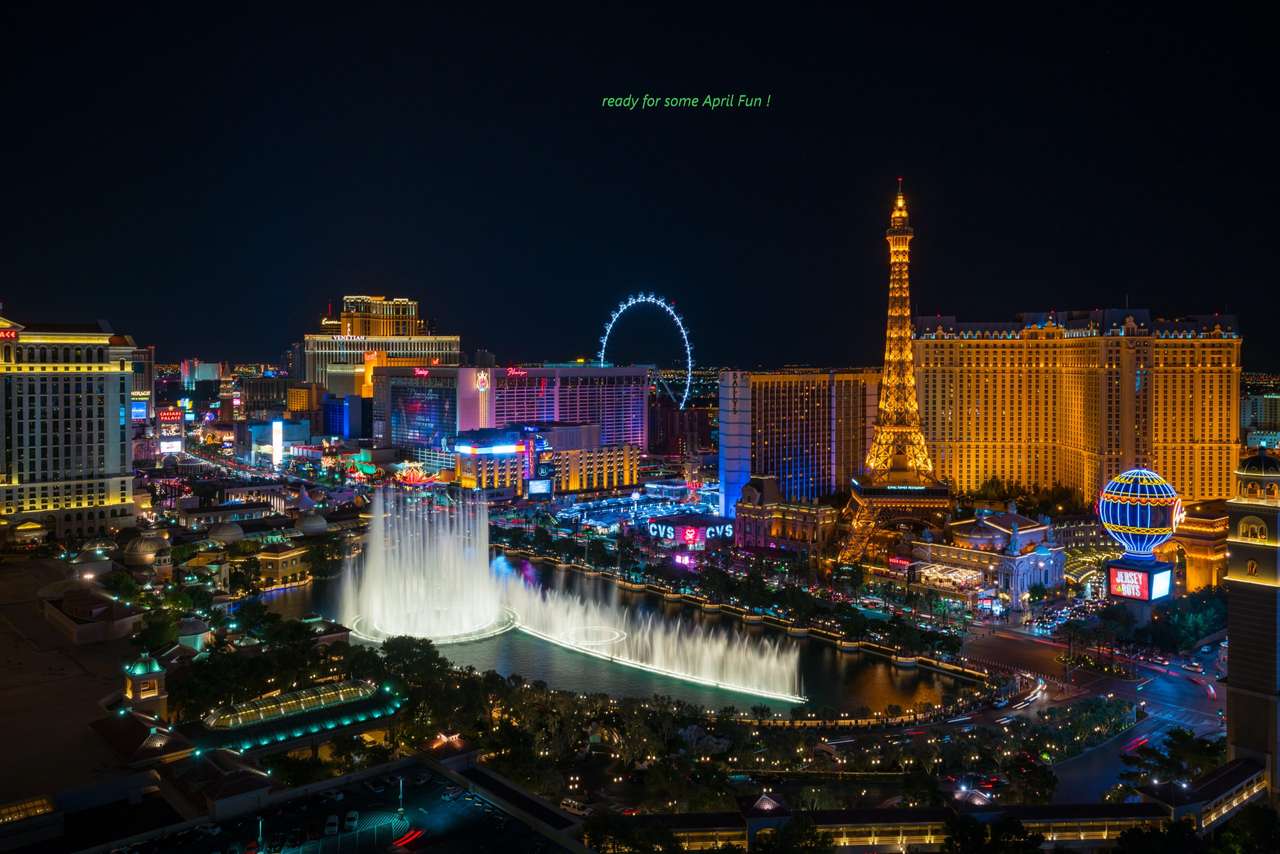 Las Vegas puzzle online a partir de fotografia