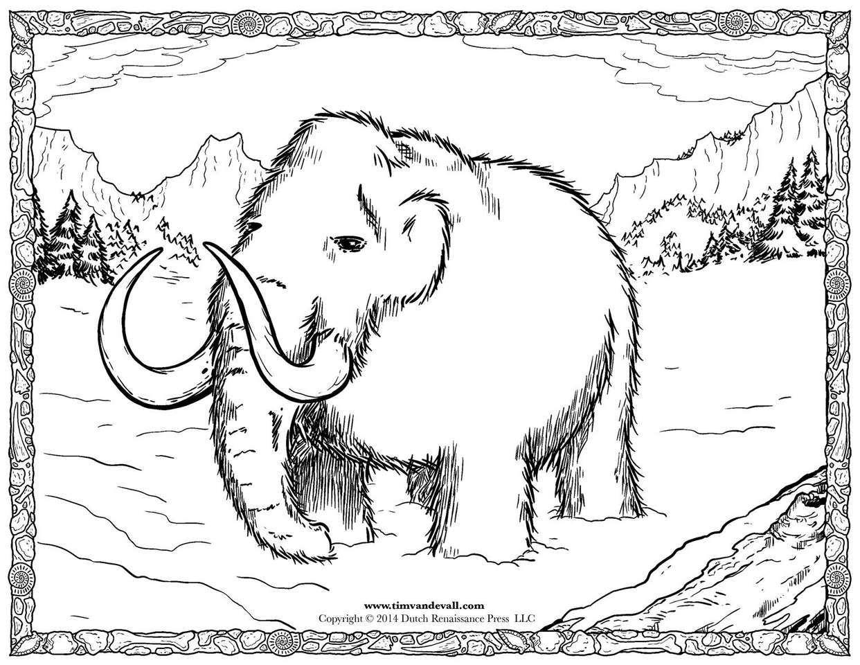 Mammut-Rätsel Online-Puzzle