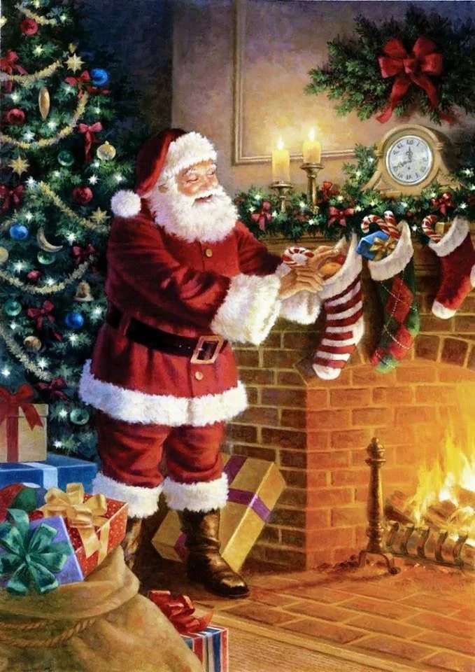 Karácsony puzzle online fotóról