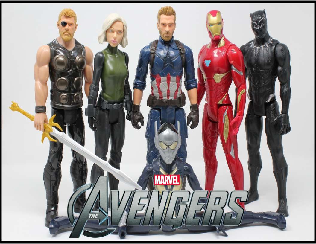 Avengers puzzel puzzel online van foto