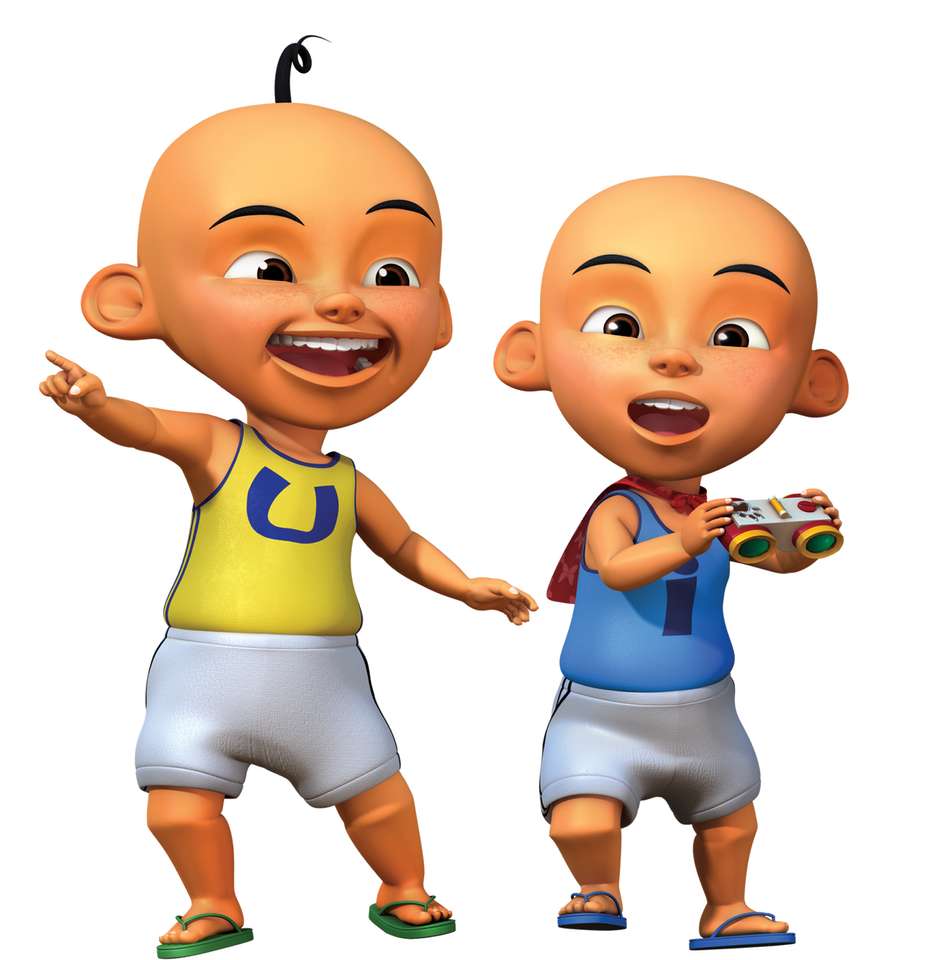 upin ipin 1234 Online-Puzzle