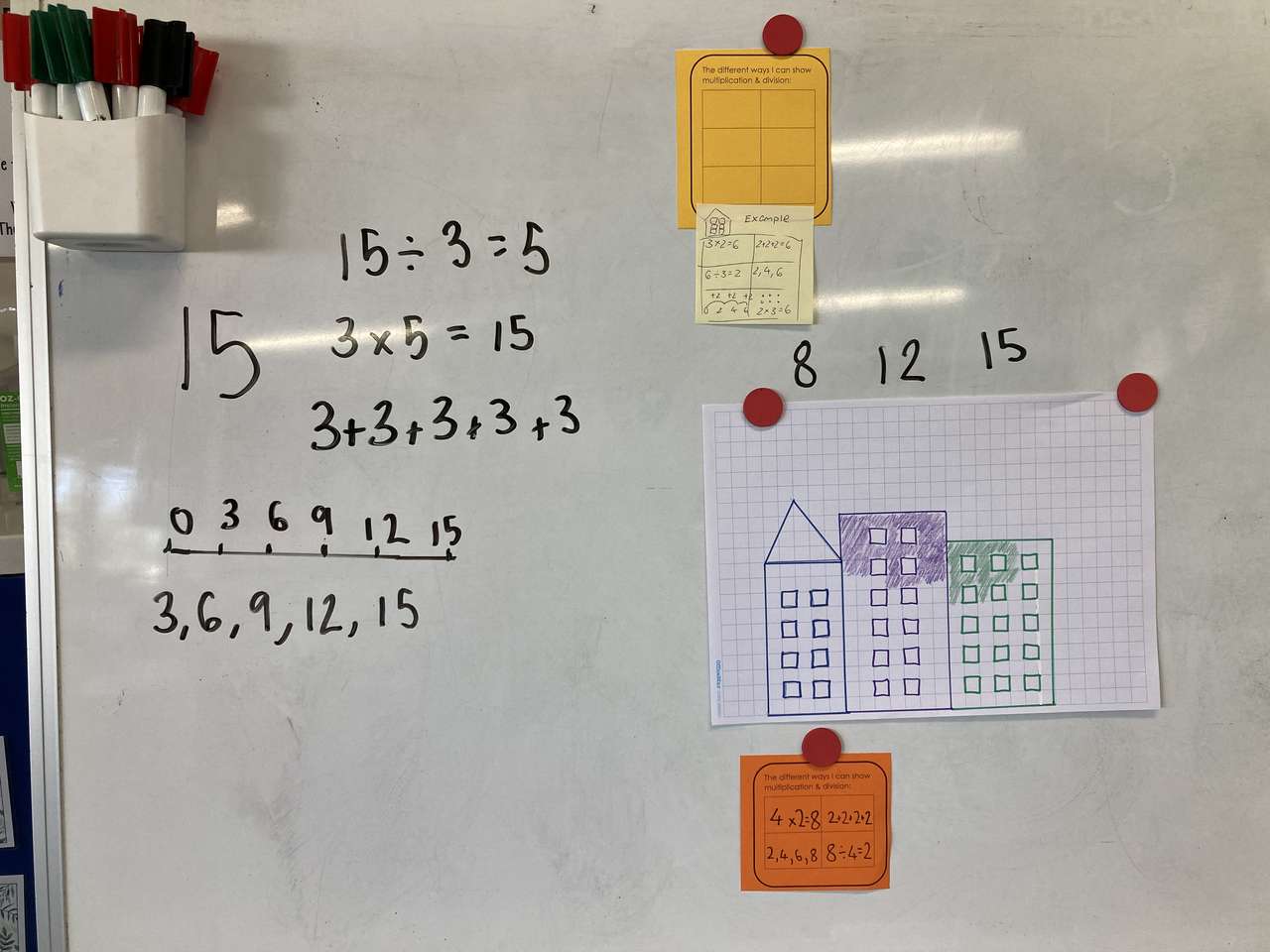 Year 2 Maths puzzle online from photo
