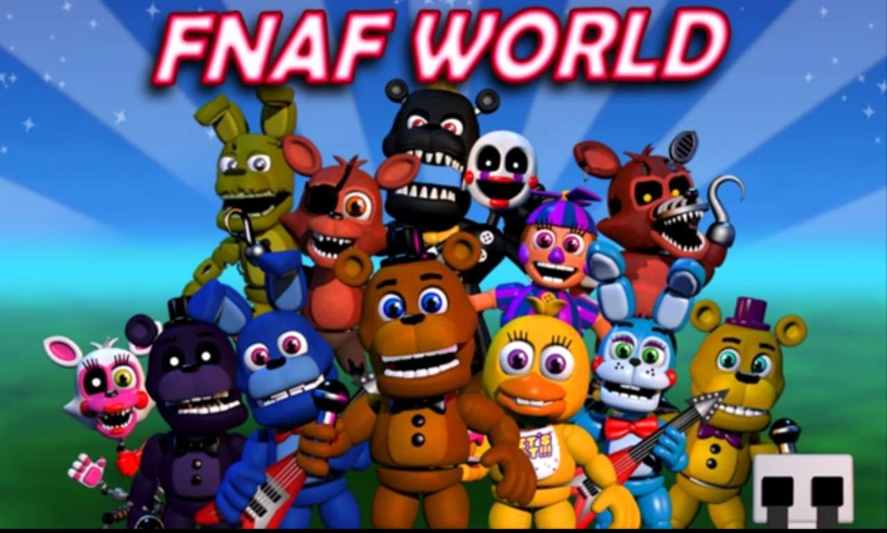 Fnaf svět online puzzle