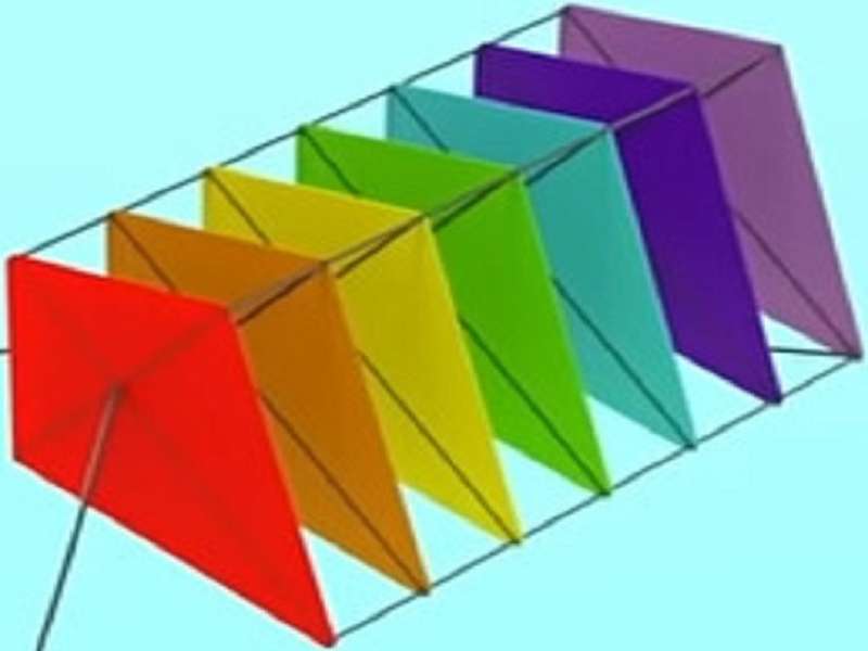 seven kites puzzle online from photo