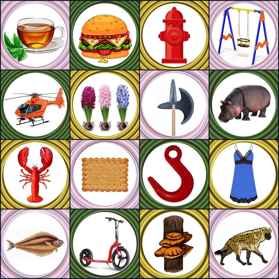 On the letter H puzzle online from photo