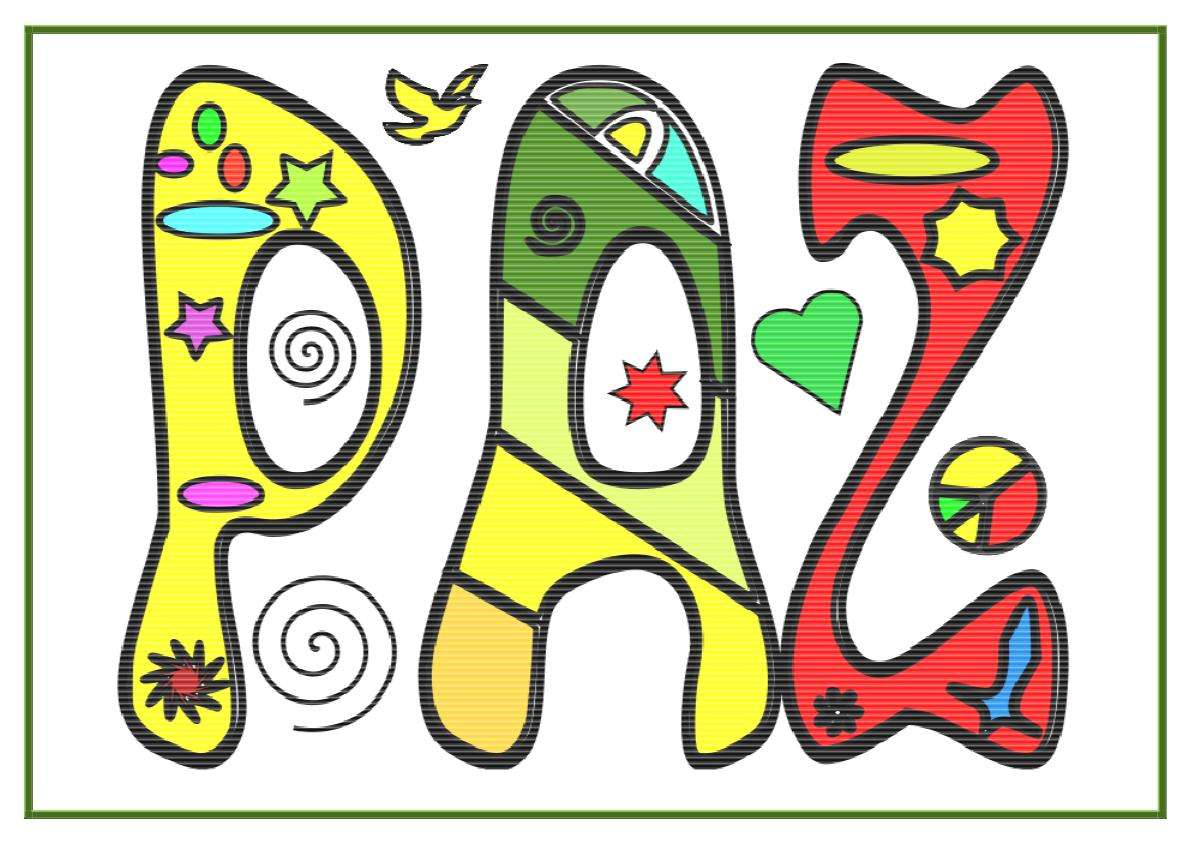 letrero de la paz puzzle online z fotografie