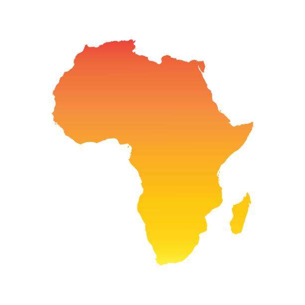 Afrika kontinent pussel online från foto