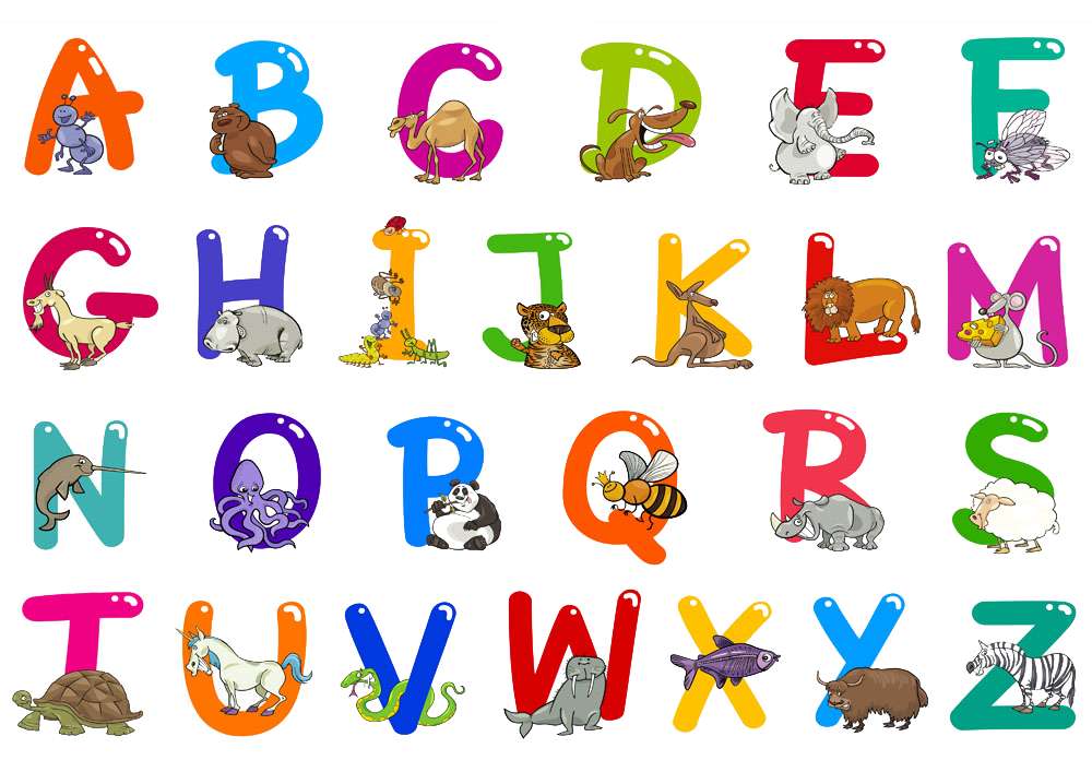 mitt alfabet pussel online från foto