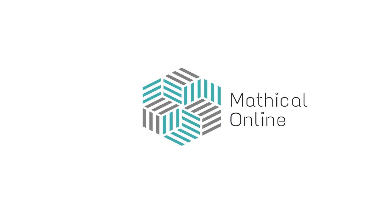 Logo-ul matematic puzzle online