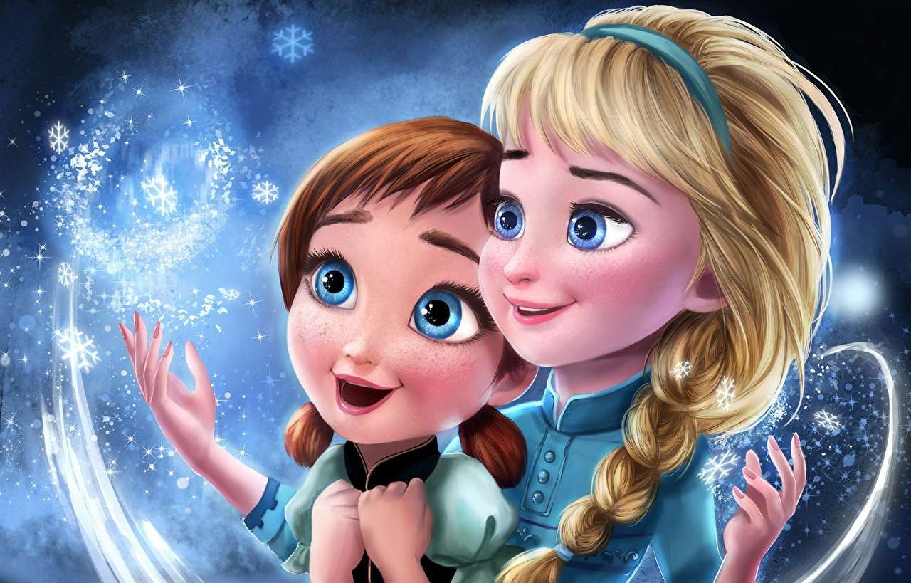 ❤ Frozen ❤ puzzle online from photo