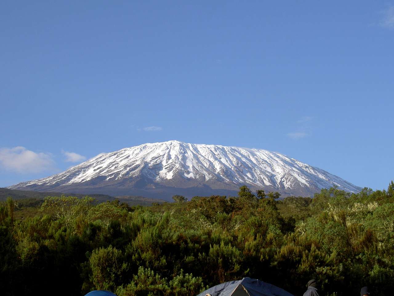 Килиманджаро puzzle en ligne à partir d'une photo