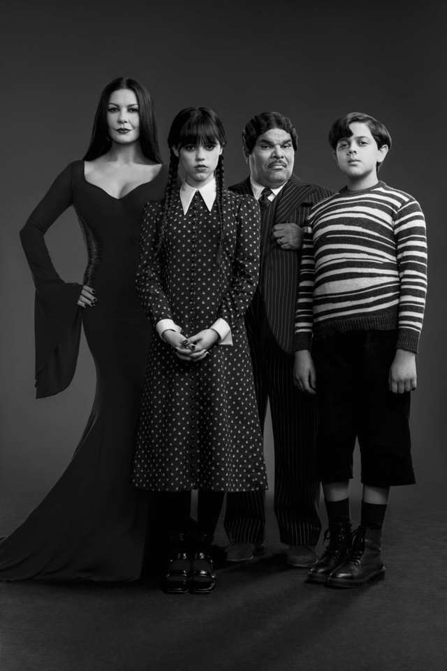 Addams-Familie Online-Puzzle