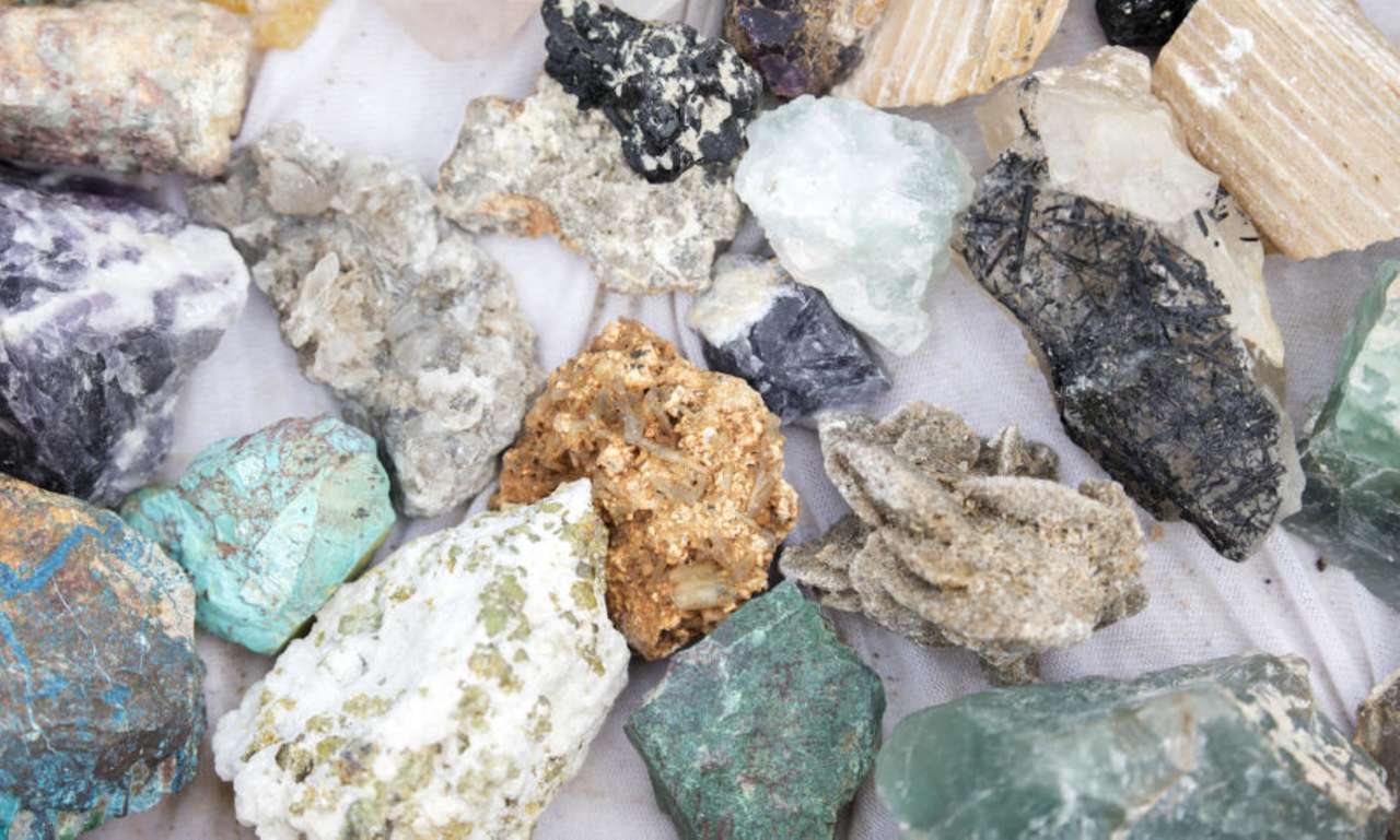 Mineraler Pussel online
