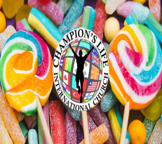 CLIC-Logo mit Süßigkeiten Online-Puzzle