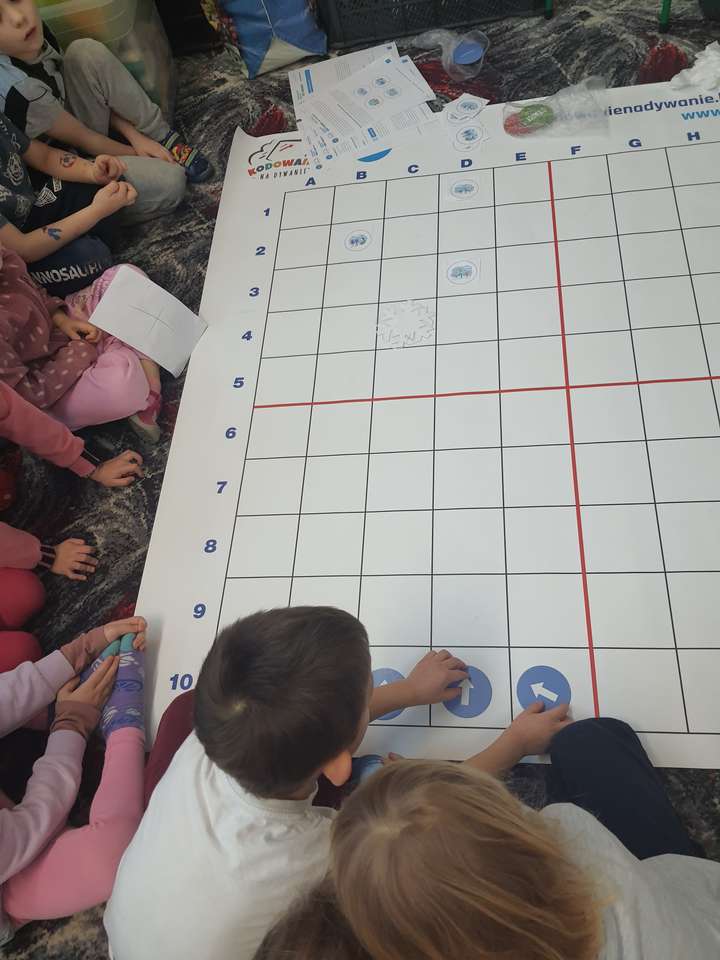 Educational mat puzzle online from photo