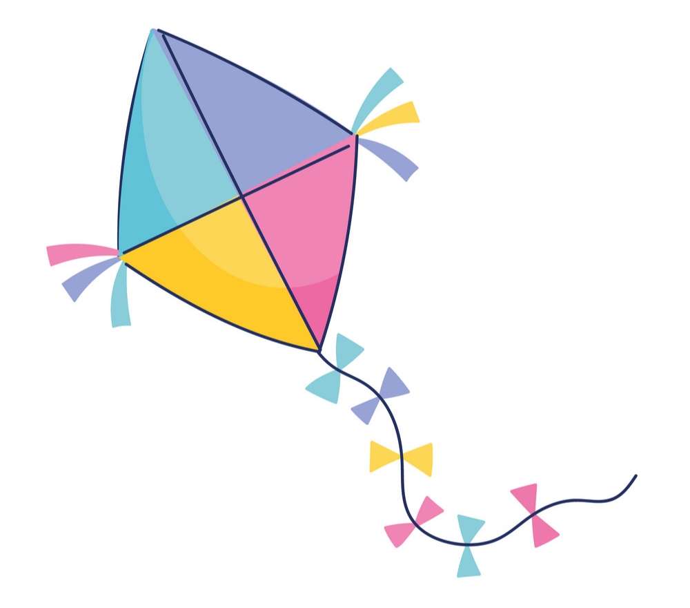 Rainbow Kites puzzle online from photo