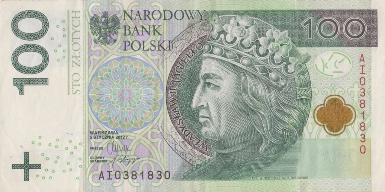 100 Zloty Online-Puzzle