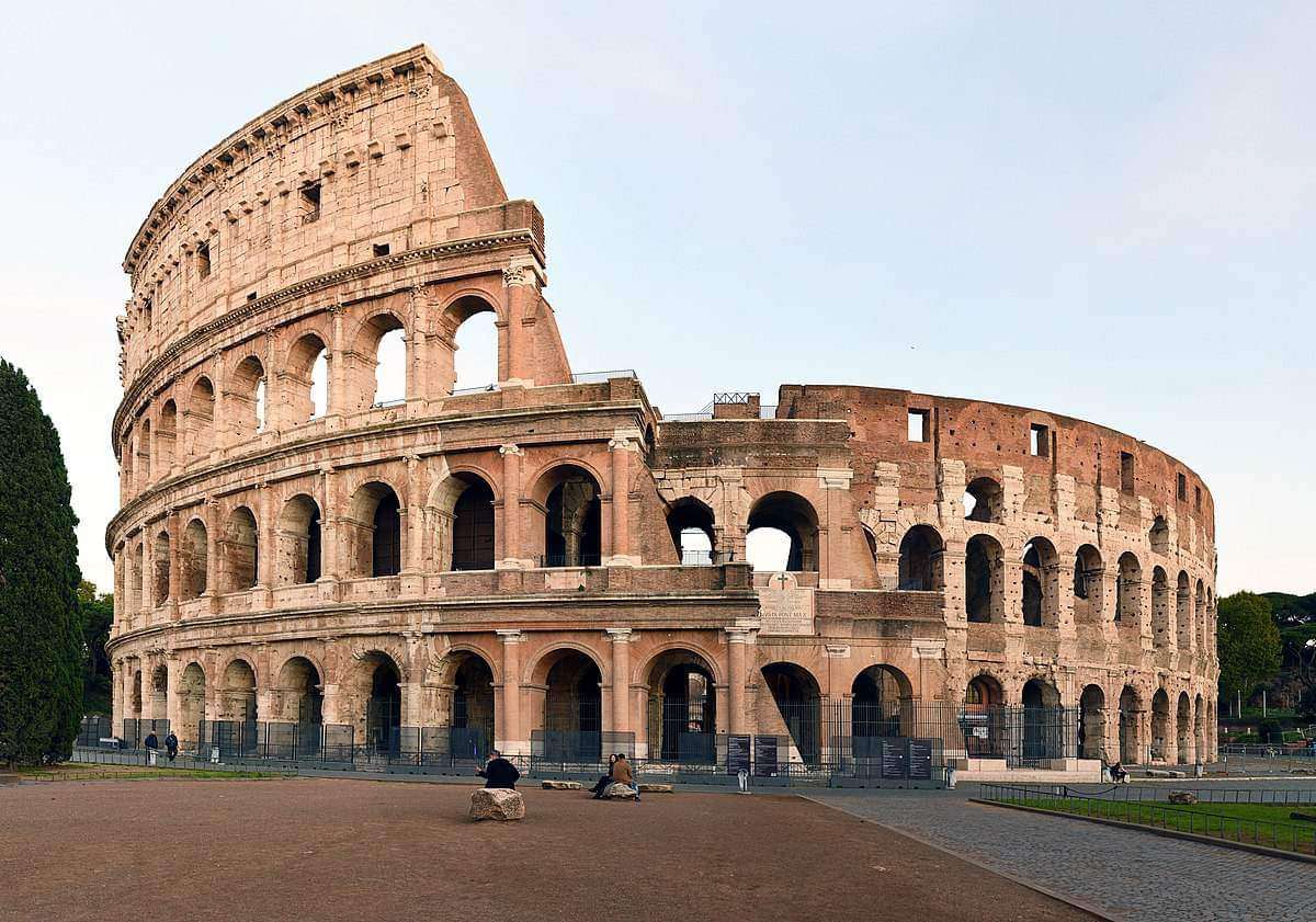 Colosseum puzzel online van foto