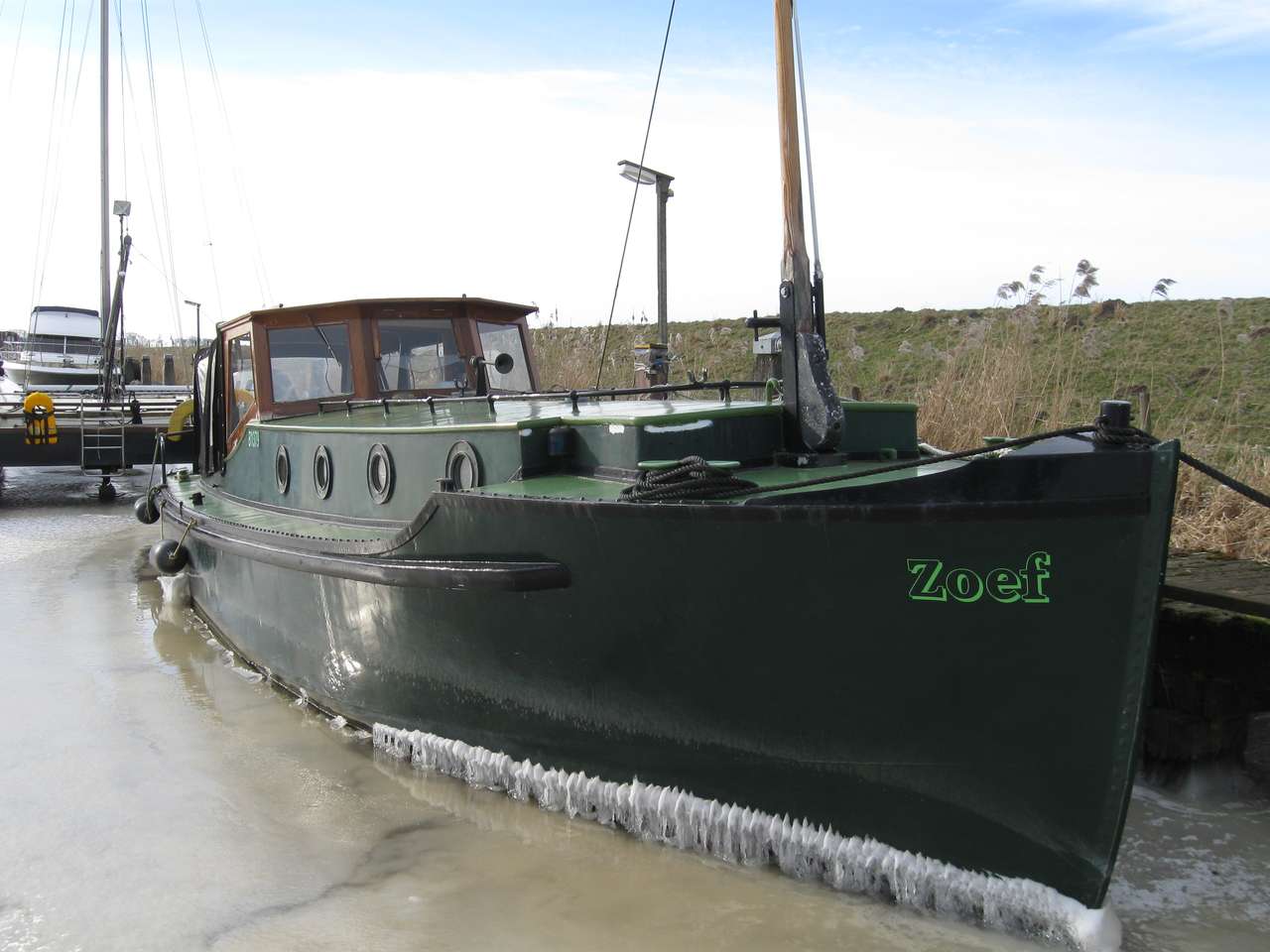 båt nr 3 pussel online från foto