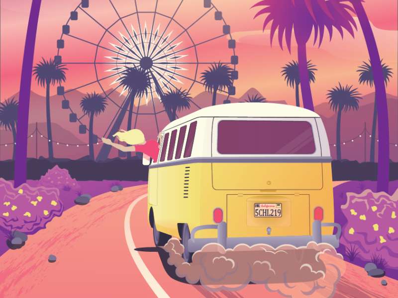 Coachella rompecabezas en línea