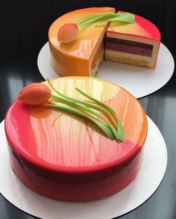 mango cake puzzle online from photo