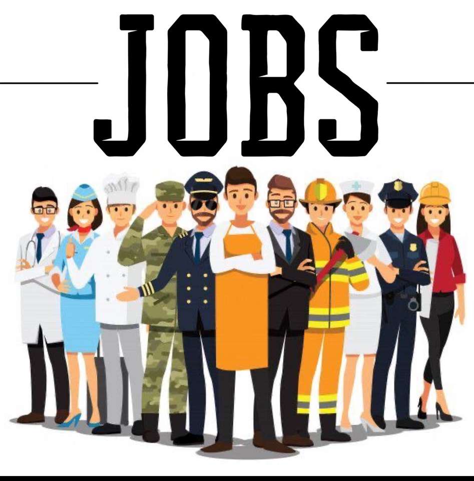 Jobs-المهن puzzle en ligne