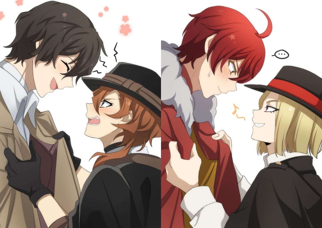 chuya et dazai puzzle en ligne à partir d'une photo