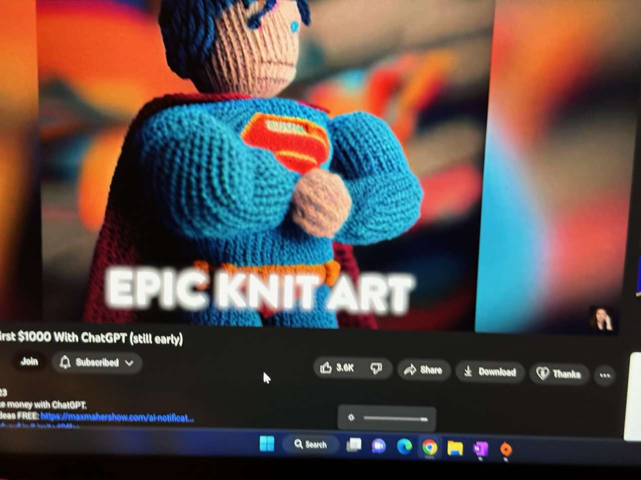 Épi knit puzzle online from photo
