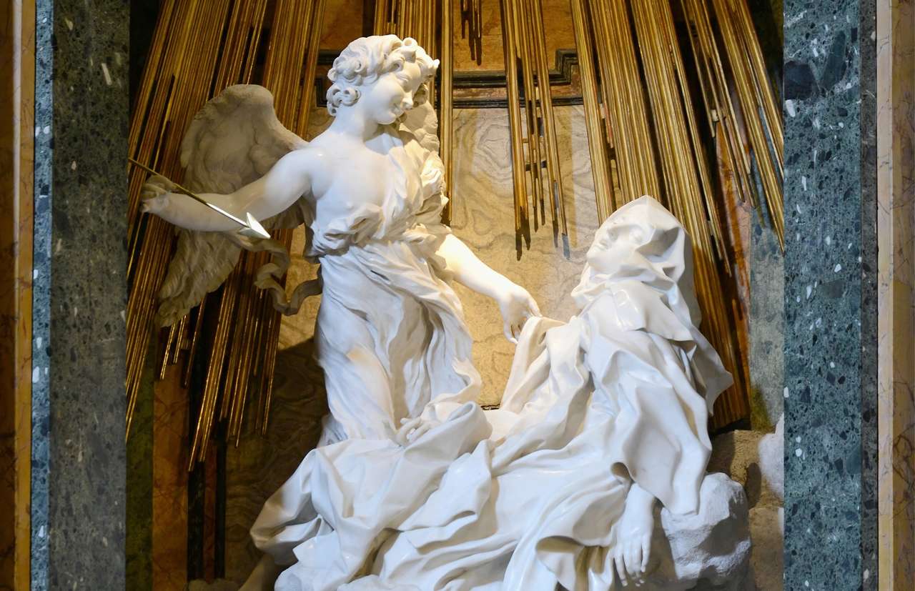 Éxtasis de Santa Teresa de Gian Lorenzo Bernini rompecabezas en línea