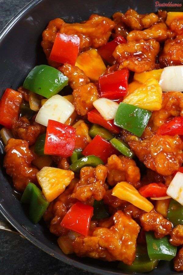 kinesisk mat pussel online från foto