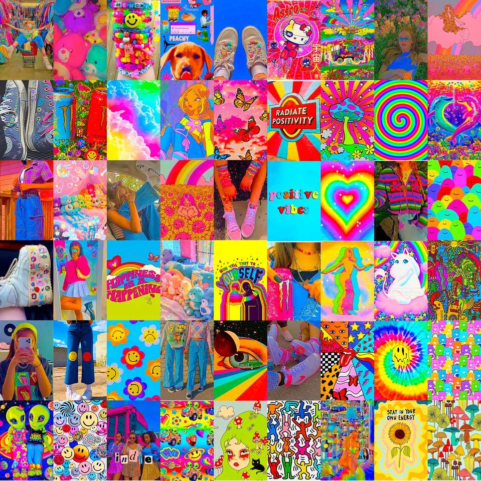 And colorfully puzzle online from photo