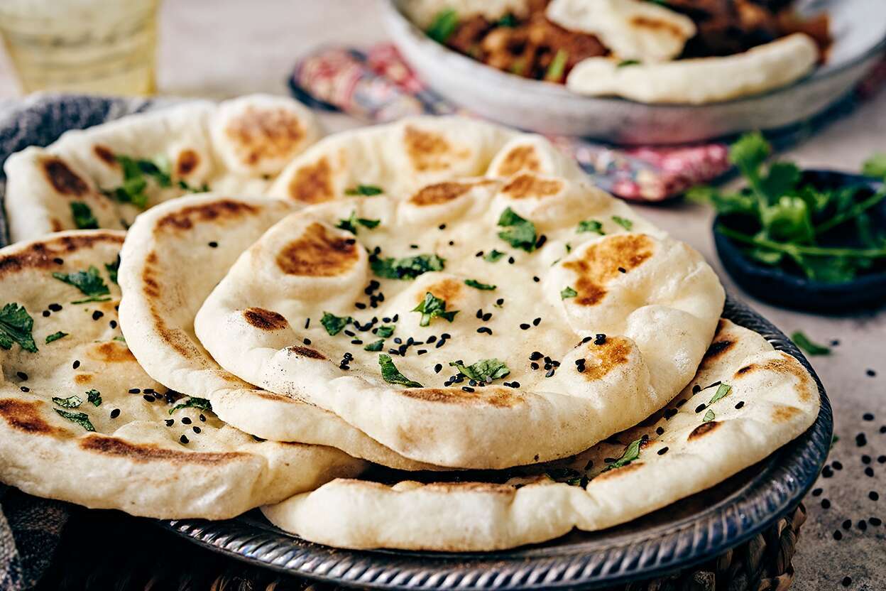 Roti naan puzzle online from photo
