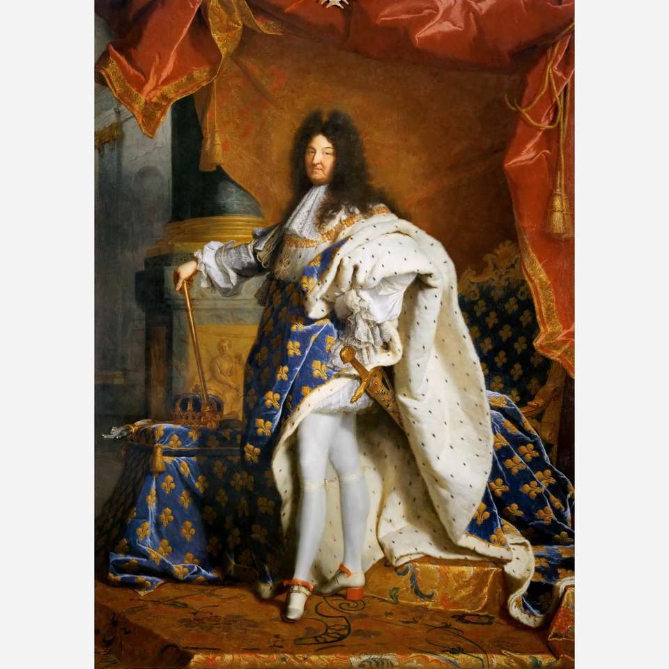 Λουδοβίκος XIV παζλ online από φωτογραφία